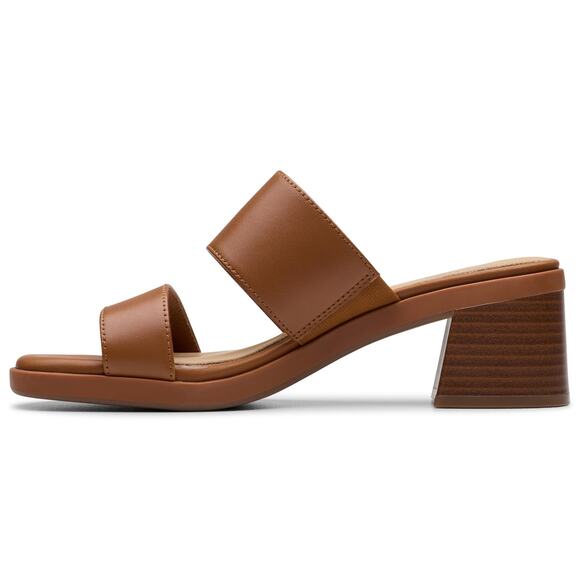 NWT Clarks Women Jaylan Dusk Tan Leather 7.5 Medium - Picture 4 of 7